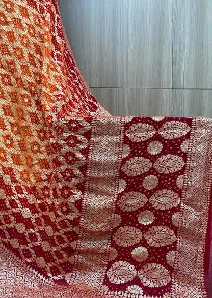 Pure Georgette Khadi Dupatta