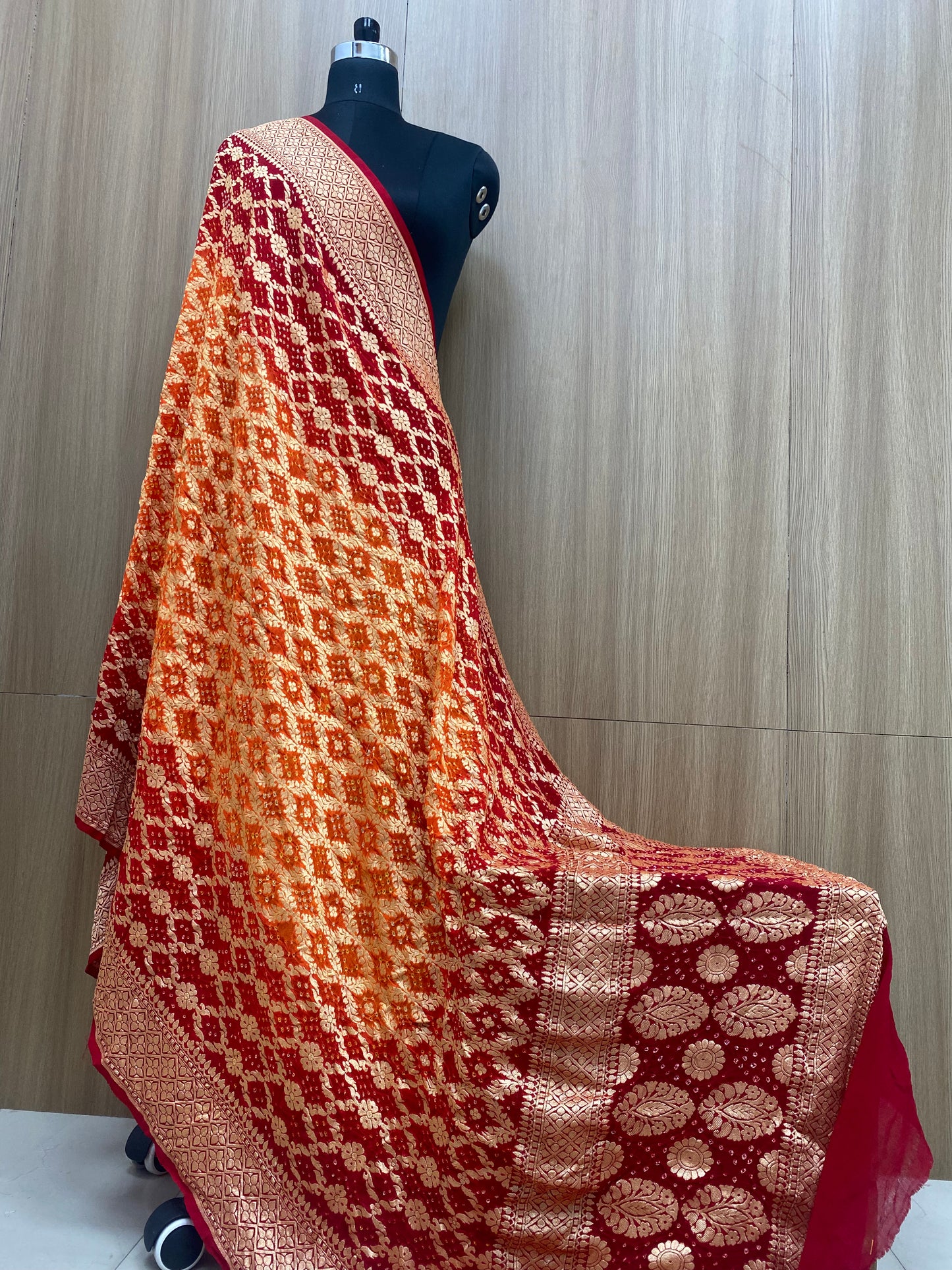 Pure Georgette Khadi Dupatta