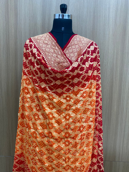 Pure Georgette Khadi Dupatta