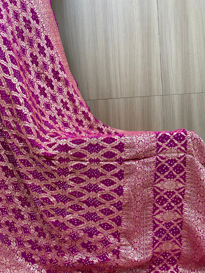 Pure Georgette Khadi Dupatta