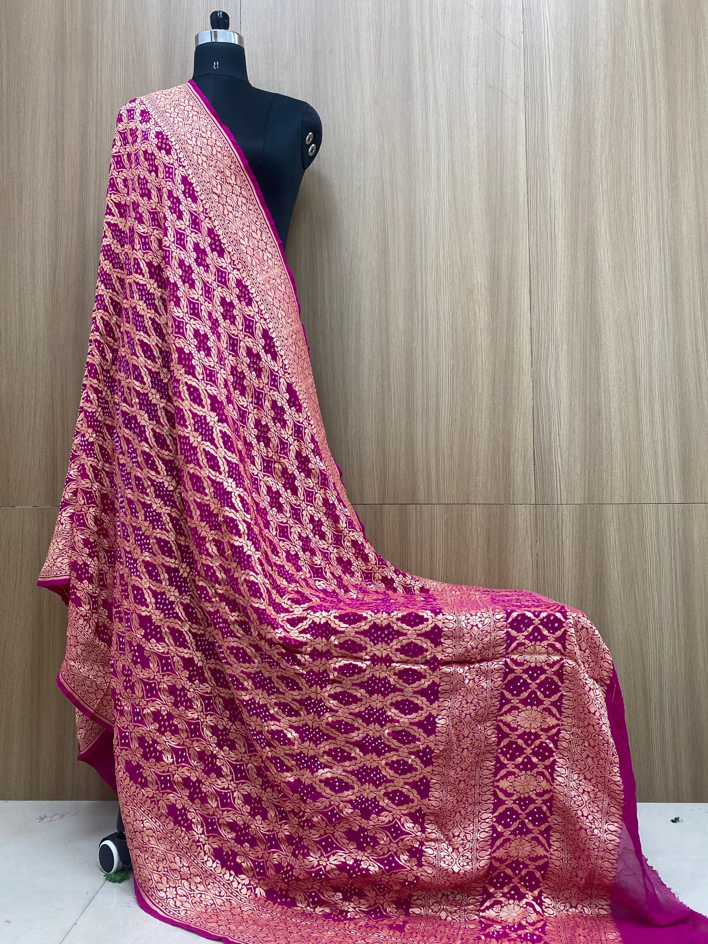 Pure Georgette Khadi Dupatta