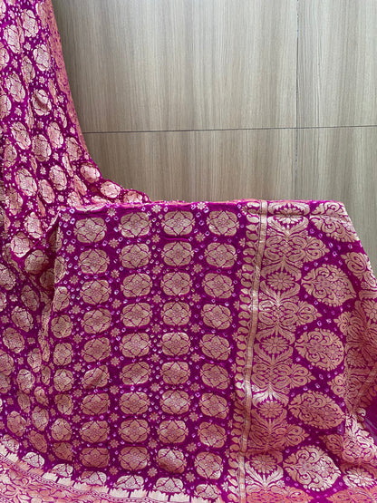 Pure Georgette Khadi Dupatta