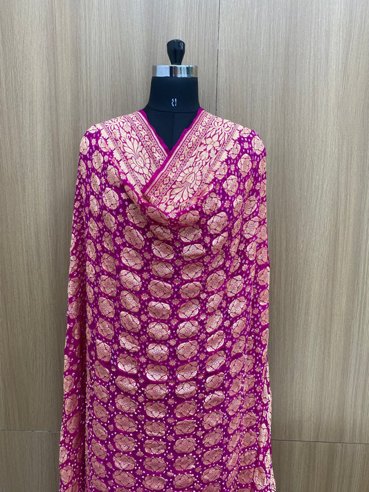 Pure Georgette Khadi Dupatta