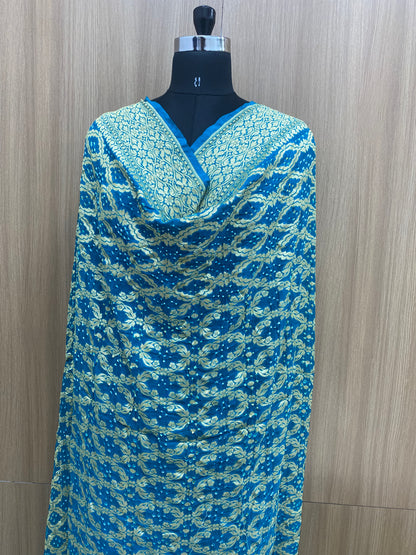 Pure Georgette Khadi Dupatta