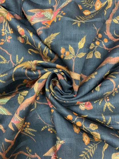 Pure Munga Silk Print