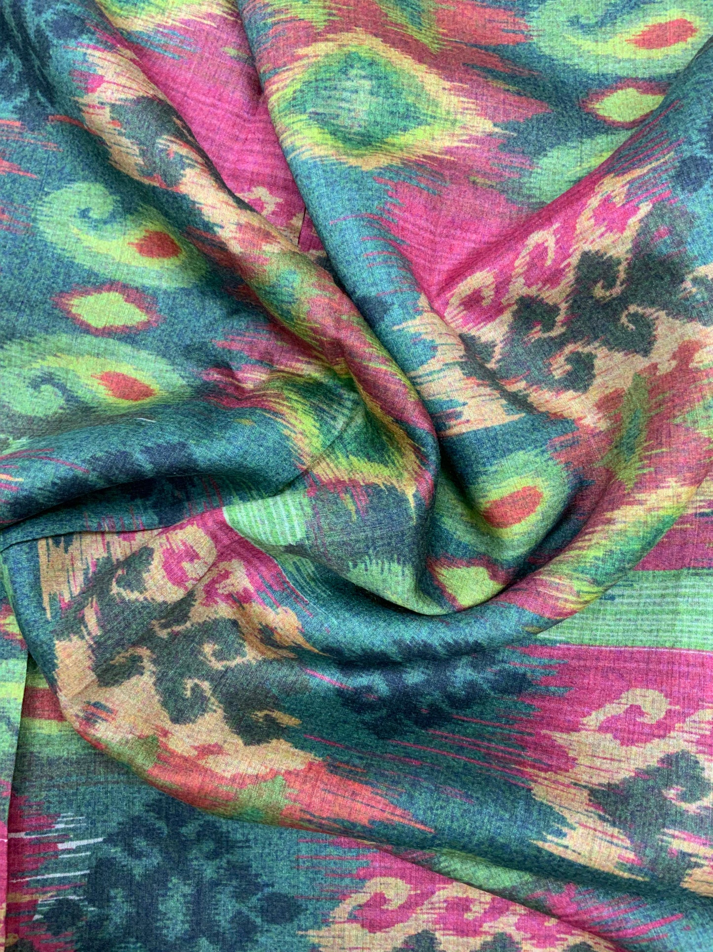 Pure Munga Silk Print