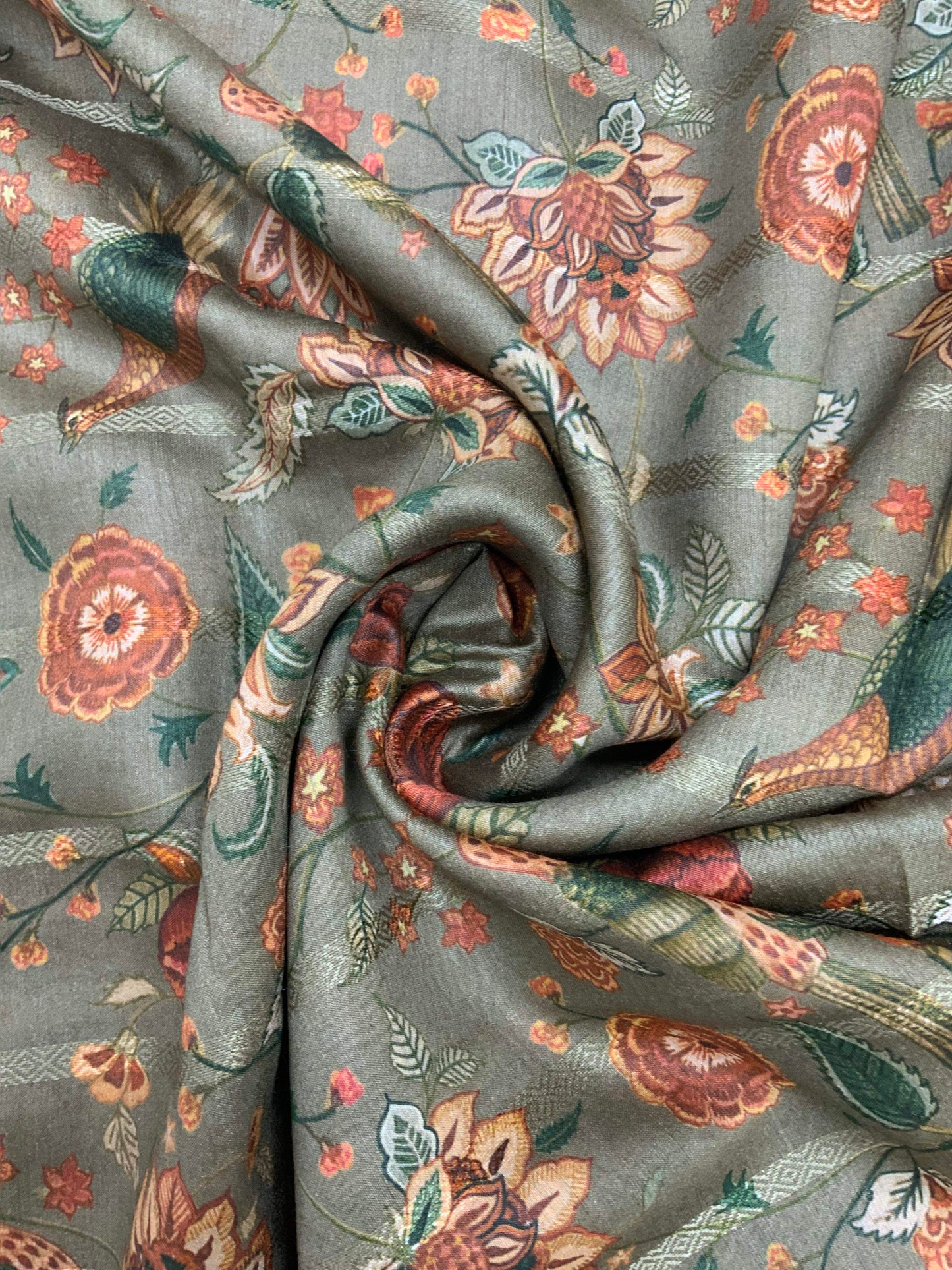 Pure Munga Silk Print