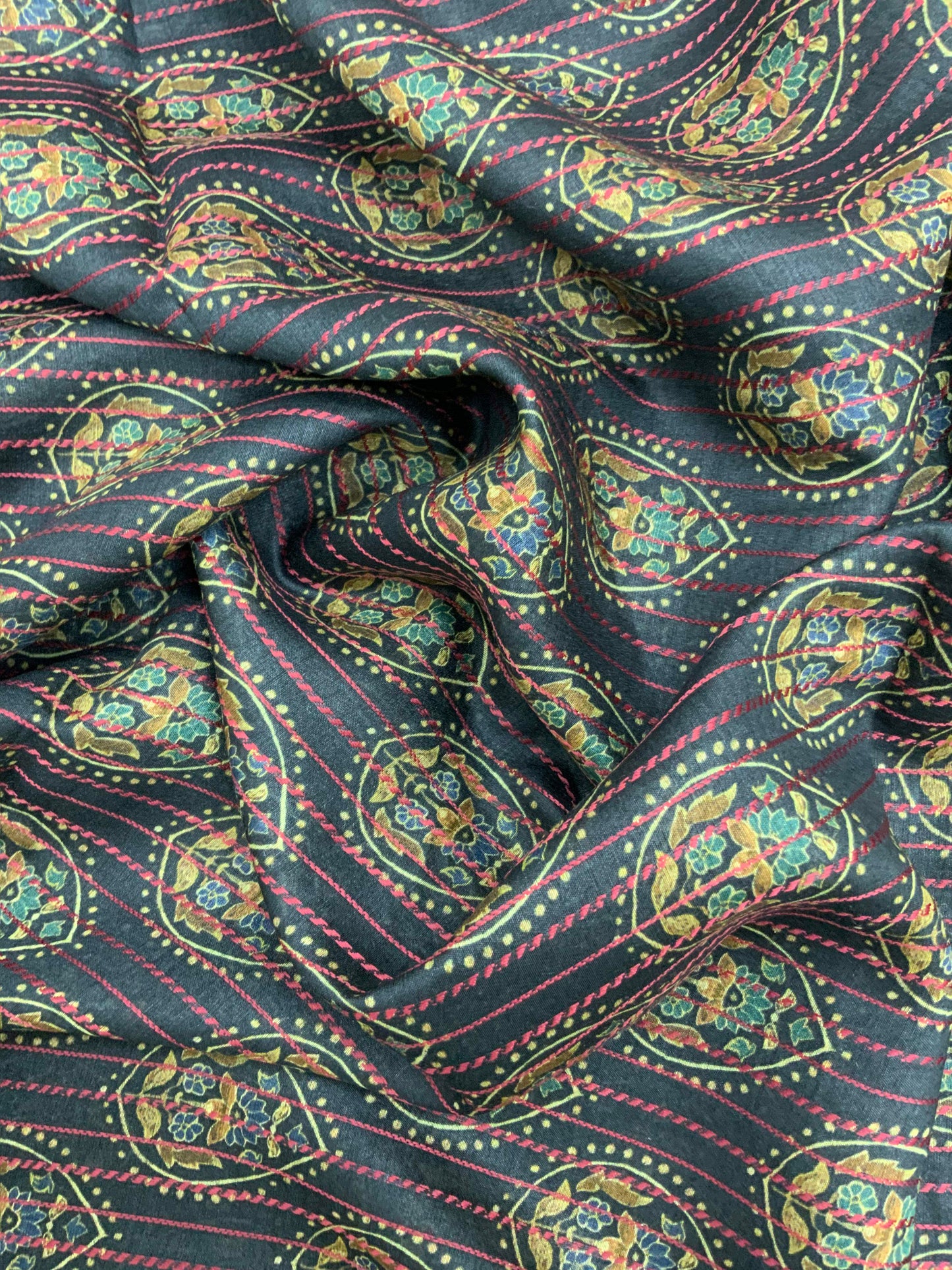 Pure Munga Silk Print