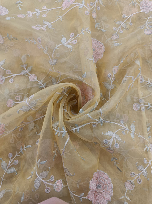 Pure Silk Organza (Colours Available)