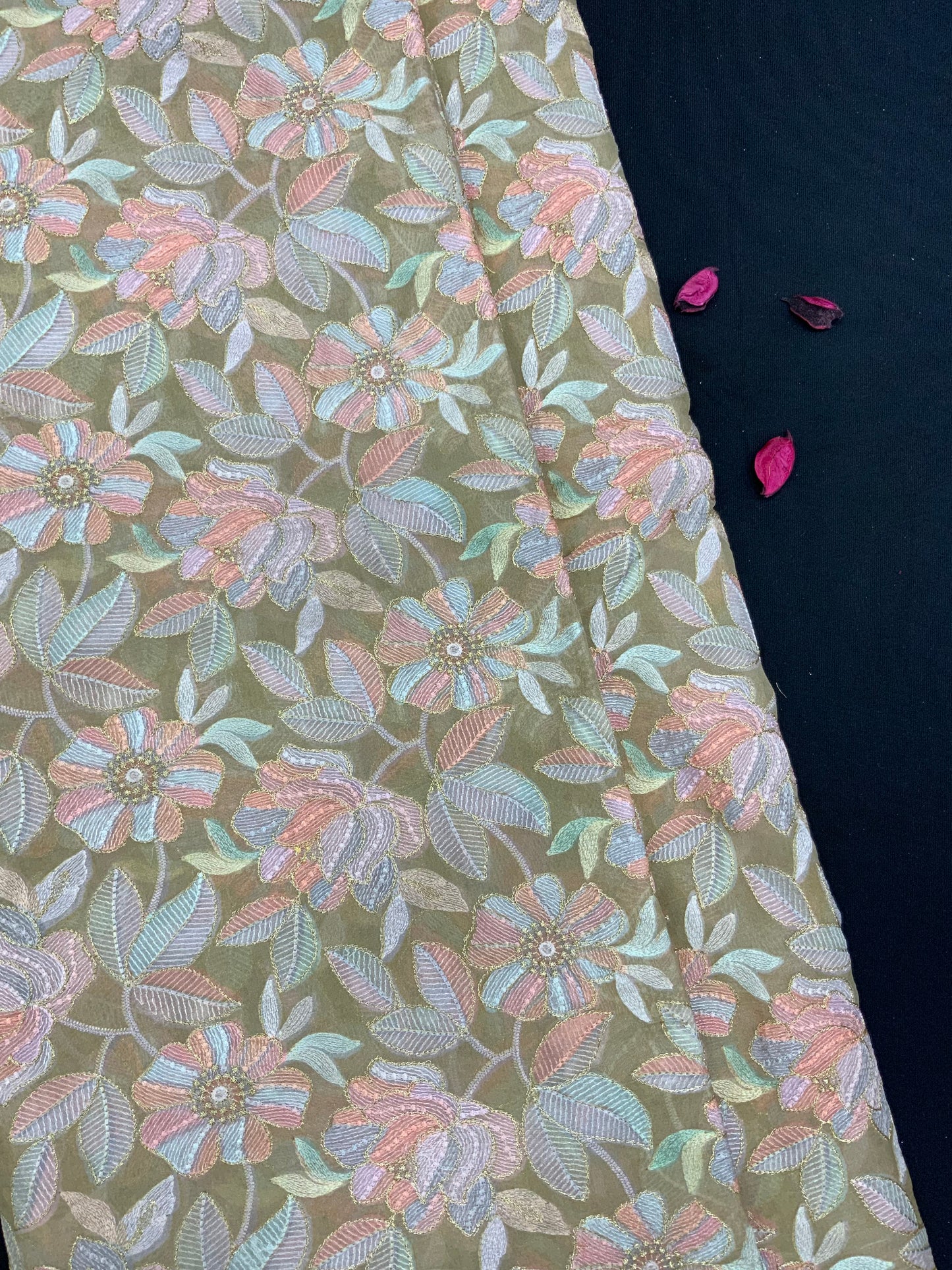 Silk Organza Embroidery