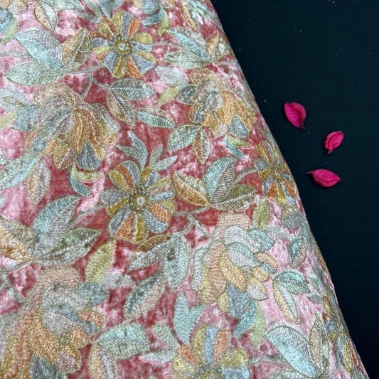 Silk Velvet Embroidery