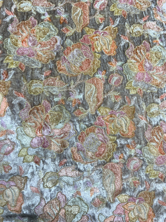 Silk Velvet Embroidery